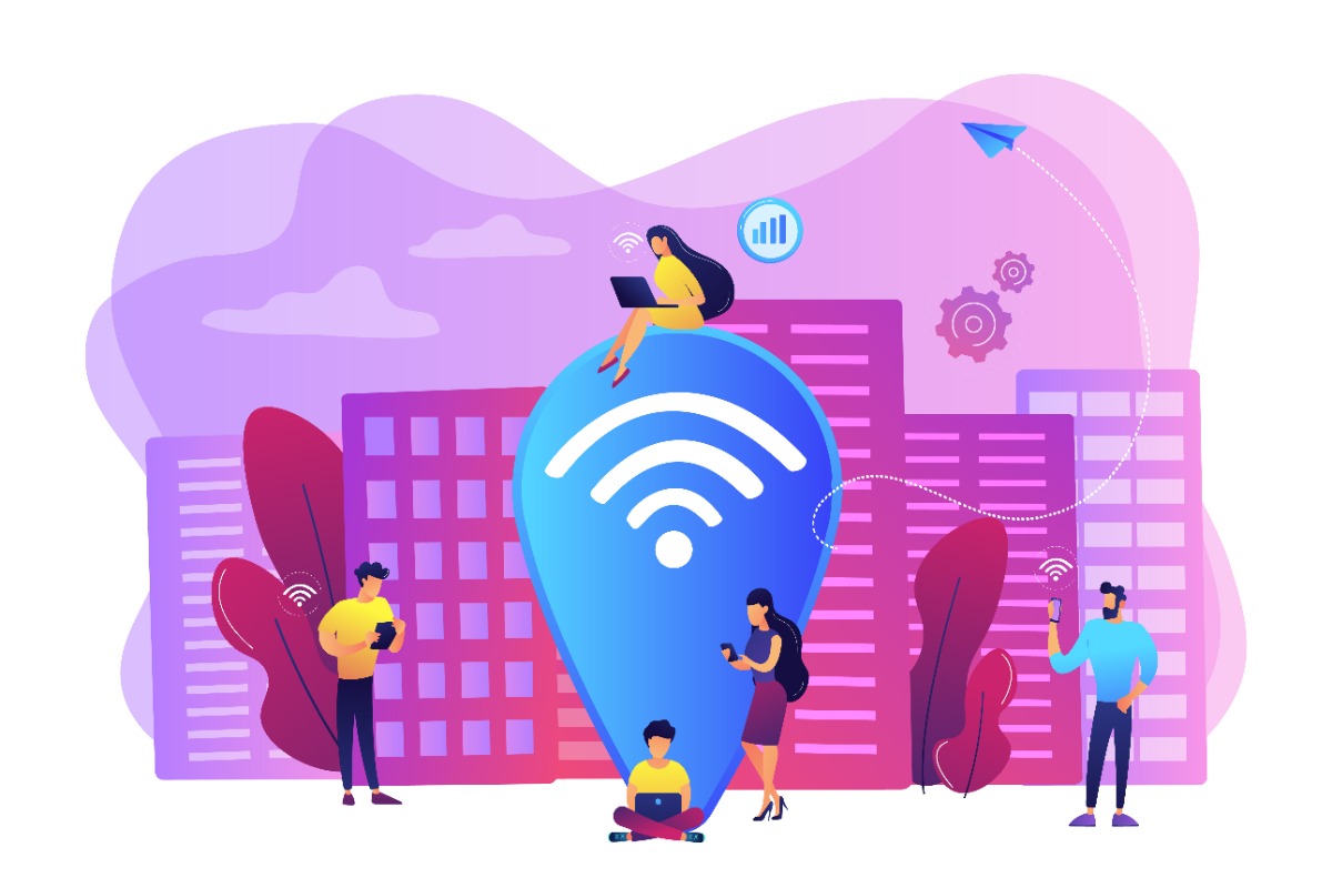 The Wi-Fi outside the home or office